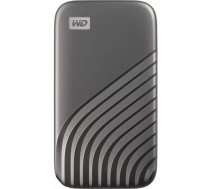 Western Digital My Passport 500 GB USB Veids-C 3.2 Gen 2 (3.1 Gen 2) Pelēks