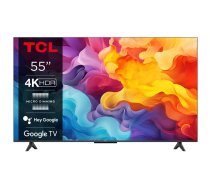 TCL P655 55P655 televizors 139,7 cm (55") 4K Ultra HD Viedtelevizors Wi-Fi Melns