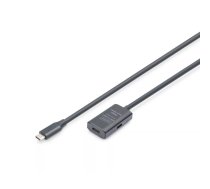 Digitus Active USB 3.2 Gen1 5G pagarināšanas kabelis USB-C - USB-C 5m
