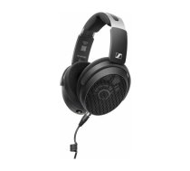 Vadu galvas austiņas Sennheiser HD 490 PRO — apvilkuma, salokāmas, kabelis 1,8 m, 3,5 mm + 6,35 mm adapteris, melnas