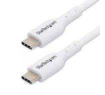 USB-C uzlādes kabelis StarTech.com 1m 60W 3A jaudas piegāde balts
