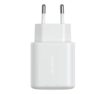 Lādētājs Joyroom JR-TCF24 30W ar USB‑C C‑C kabeli 1 m (balts)