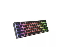 Spēļu tastatūra genesis THOR 660 G2 — US izkārtojums, melna, vada savienojums USB, 2.4 GHz un Bluetooth