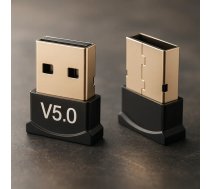 Bezvadu Bluetooth adapteris Riff RF-BT-5.0 — Bluetooth 5.0 USB priekš viedtālruņiem, planšetēm, klēpjdatoriem