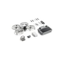 Drona DJI Flip 4 ar 48 MP kameru, 4K (3840x2160), akumulators 3110 mAh, 16 m/s, darbības rādiuss 14 000 m, 4 rotori, 0.249 kg, melns/balts