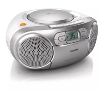 Philips AZ127/05 CD atskaņotājs Portatīvais CD atskaņotājs Sudrabs