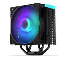 Gaisa dzesētājs ENDORFY Fera 5 Black ARGB — 120 mm ventilators, 220 W TDP, atbilst AM4/AM5/FM/AM2+ ligzdām