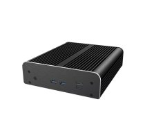 Datora korpuss Akasa Newton RC Kompakts bez ventilatora korpuss ASUS NUC 14 Pro, Mini ITX, Melns