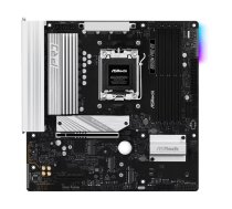 Mātesplate ASRock B850M Pro RS — AMD B850, Socket AM5, microATX, DDR5, 4 DIMM, 256 GB, 3×M.2, PCIe 5.0 x16, 2.5Gb LAN, HDMI 2.1
