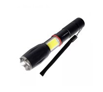 Rokas lukturis ESPERANZA Dione Black LED 2 lampas 3W, 2500 lm, tālummaiņa, ūdensizturīgs, 15 cm