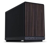 Datora korpuss Lian Li A3-mATX Micro Tower — Micro-ITX/Micro-ATX, koks/melns, atbalsta ATX/SFX/SFX-L PSU