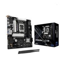 Mātes plate ASRock B860M-X WiFi — Intel B860, LGA 1851, micro ATX, DDR5, 2 DIMM, 4x M.2, 2.5Gb LAN, Wi‑Fi 6E, Bluetooth 5.3