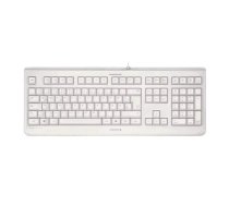 Klaviatūra CHERRY KC 1068 USB vadu pilna izmēra 109 taustiņi pelēka