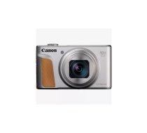 Kompaktkamera Canon PowerShot SX740 HS Lite Edition — 20.3 MP, 1/2.3" CMOS, 40x optiskais tālummaiņa, 4K, 3" LCD, sudraba