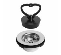 Izplūde izlietnei PLASTBRNO EUV0000 1 1/4 collas mājas izlietnēm, metāla/plastmasas savienojums