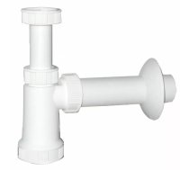 Izlietnes sifons PLASTBRNO EM05340 1 1/4x40 mm, izvads 1 1/4" un sifona diametrs 40 mm