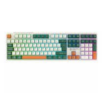 Mehāniskā bezvadu tastatūra CANYON Shadder GKW-11 RGB balta