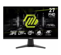 27" MSI MAG 275F IPS 1920x1080 Full HD monitors, 1 ms, 250 cd/m², 3000:1, VESA, melns