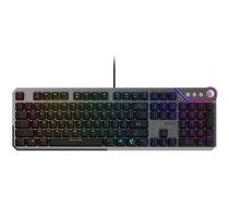 Vadu mehāniskā spēļu klaviatūra MSI STRIKE 600 Silent — pilna izmēra, mehāniskie slēdži, RGB apgaismojums