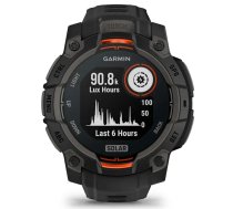 Viedpulkstenis GARMIN Instinct 3 Solar GPS 2.29 cm MIP 176x176 skārienekrāns, 45 mm, Solar, 10 ATM, Bluetooth, melns