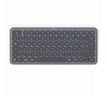 Bezvadu vairāku ierīču tastatūra HAMA WK-500 — melna, kompakta izkārtojuma