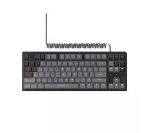 Mehāniskā spēļu klaviatūra LORGAR Azar 514TKL vadu RGB melna EN izkārtojums