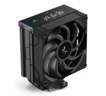 Gaisa dzesētājs DeepCool AK400 Digital PRO — 120 mm ventilators, PWM, 1850 apgr./min, FDB, atbalsta LGA1700/1200/115x/AM4/AM5, melns