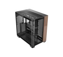 Pilna torņa korpuss Antec C8 Curve Wood Melns Caurspīdīgs Koks 120 140 160 mm Ventilatori