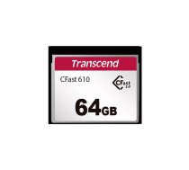 Zibatmiņa Transcend 64GB CFast Karte TS64GCFX610