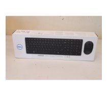 Bezvadu klusā tastatūra un pele Dell KM555 Igaunijas QWERTY 2.4 GHz un Bluetooth 5.1 Melna