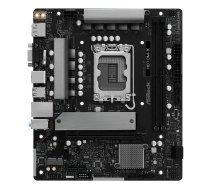 Mātesplatē ASROCK H810M‑X micro ATX Intel H810 LGA 1851 DDR5 2× DIMM 128GB M.2 2.5GbE HDMI DisplayPort