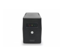 UPS DIGITUS DN-170063-B Line-Interactive 600 VA / 360 W, AVR, LCD, 2x Type F kontaktligzdas, 7 Ah akumulators