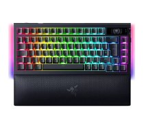 Razer BlackWidow V4 Pro Tastatūra Spēļu USB RF Bezvadu Bluetooth QWERTY US Melna