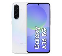 Viedtālrunis Samsung Galaxy A36 6.7" 128GB balts, 6 GB RAM, 50 MP trīskamera, IP67, Android 15