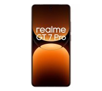 Viedtālrunis REALME GT GT7 PRO — 6.78" 2780×1264, Snapdragon 8 Elite, 12 GB RAM, 512 GB, 50 MP, 6500 mAh, oranžs