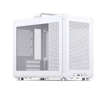 Datora korpuss Jonsbo C6 MAX, Mini, Micro-ATX, Balts