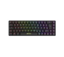 Sharkoon PureWriter W65 Tastatūra Gaming RF Wireless QWERTZ Vācu Melna