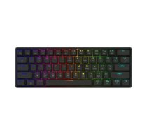 Mehāniskā spēļu klaviatūra SAVIO BLACKOUT X2 BROWN 61 taustiņš 60% USB QWERTY RGB Outemu Brown