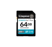Zibatmiņa Kingston 64GB UHS-I Canvas Go Plus Gen4
