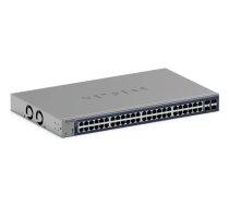 Pārvaldāms Gigabit Ethernet komutators Netgear GS752TX, 48x RJ-45 10/100/1000, 10G atbalsts, 1U, pelēks