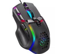 Spēļu pele RoGer S700 vadu DPI 12800 RGB