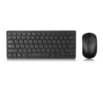 Bezvadu tastatūras un peles komplekts RoGer GKM901 Ultra Slim Silent — kompakts dizains, bezvadu savienojums