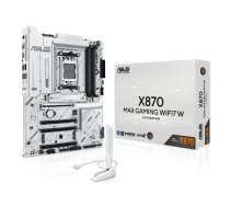 Mātesplate ASUS X870 MAX GAMING WIFI7 W ATX — AMD X870, Socket AM5, DDR5, 4 DIMM, Wi‑Fi 7, 2.5Gb LAN