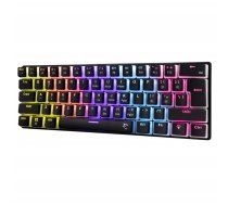 Spēļu tastatūra White Shark GK-2202 Ashiko 2 melna/sarkana, US izkārtojums