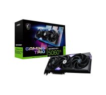 Grafikas karte MSI GeForce RTX 5060 Ti — 16 GB GDDR7, PCIe 5.0, 128 bit, 3x DP 2.1b + HDMI 2.1b, 180 W, 3 ventilatori