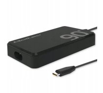 Barošanas adapteris QOLTEC Charger 90W GaN Super Fast SLIM PD 5–20V 4.5A USB-C 3.1