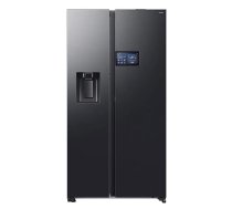 Ledusskapis Samsung RS90F64EEFEO side by side ar ūdens pieslēgumu melns tērauds