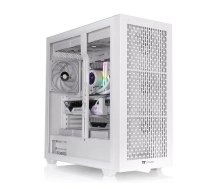 Datora korpuss Full Tower THERMALTAKE AX500 balts — SPCC/tempered stikls, atbalsta ATX/EATX/SSI, 4×140 mm priekšā