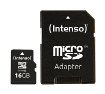 MicroSDHC karte Intenso 16GB Class 10 25MB/s Uzticama
