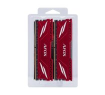 Atmiņa AFOX GAMING DDR4 2×16GB 32GB 3200MHz CL16 1.35V XMP2 sarkana